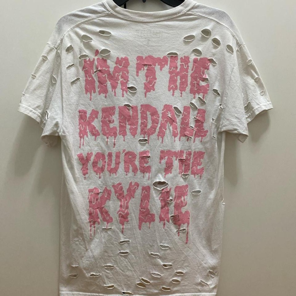 “I’m the Kendall you’re the Kylie” Distressed T-Shirt